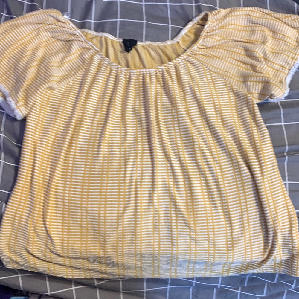 Yellow summer shirt